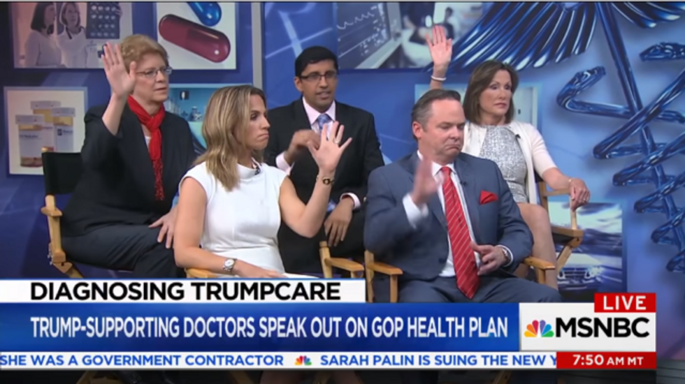 GOP Doctors Unable To Answer Simple Trumpcare Question