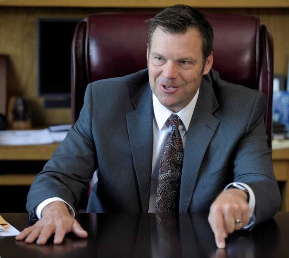 Kansas SOS Kris Kobach Faces Pushback After Seeking To Grab Every State Voter File For Trump ‘Election Integrity’ Commission