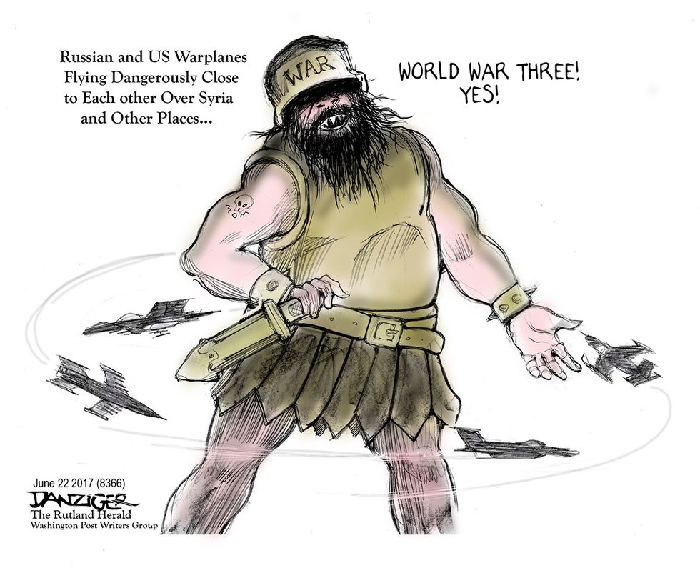 Danziger: Keep That War Cold, Please!