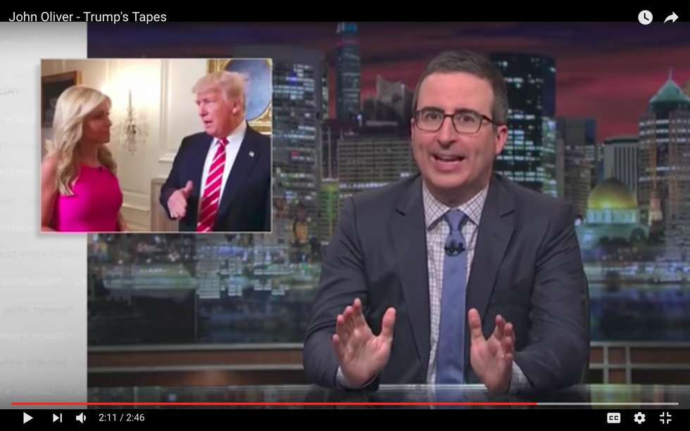 #EndorseThis: John Oliver Analyzes Trump’s “Tapes” Confession