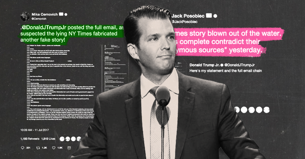 After Emails Are Released, Pro-Trump Media Launch Flailing Defense Of Donald Trump Jr.