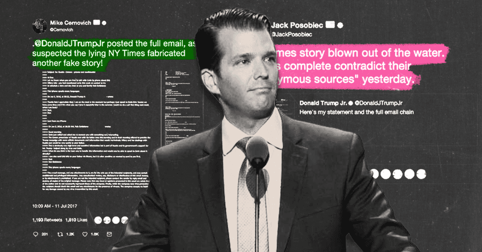 After Emails Are Released, Pro-Trump Media Launch Flailing Defense Of Donald Trump Jr.