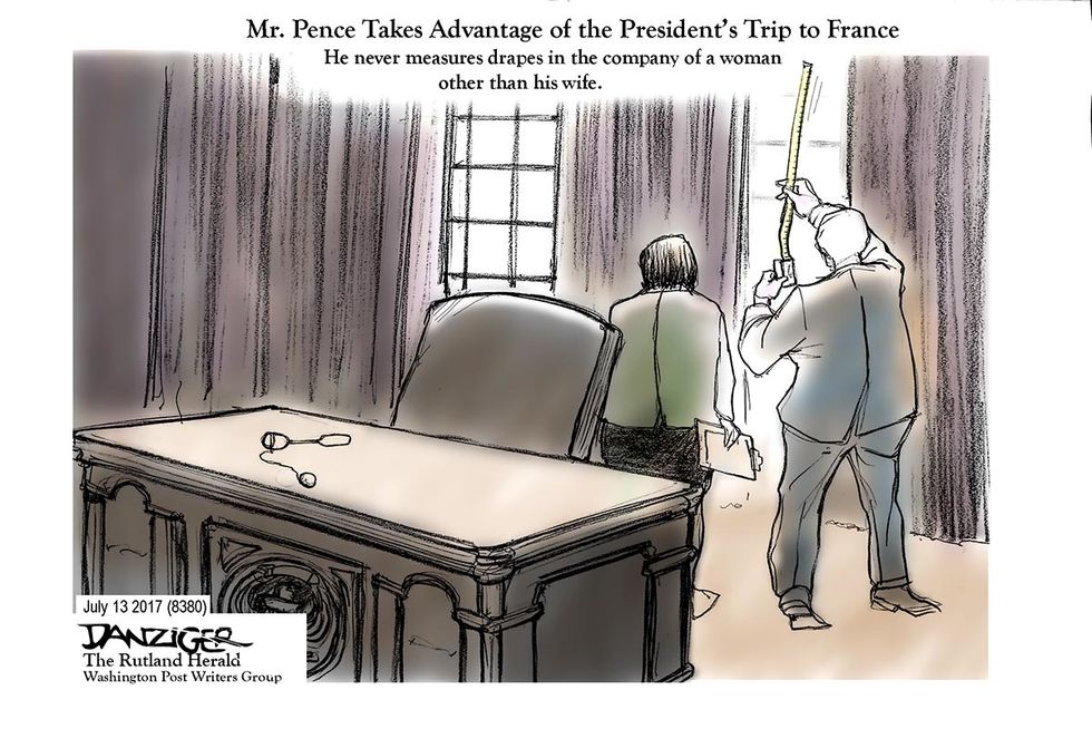 Danziger: Who Changed The White House Locks?