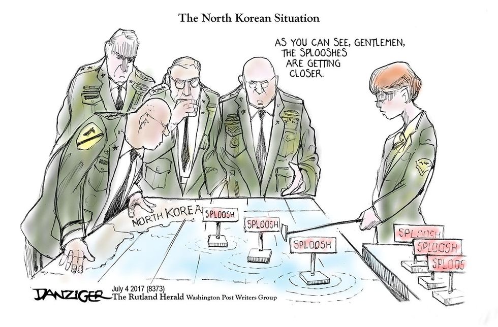 Danziger: Another Menacing Sploosh