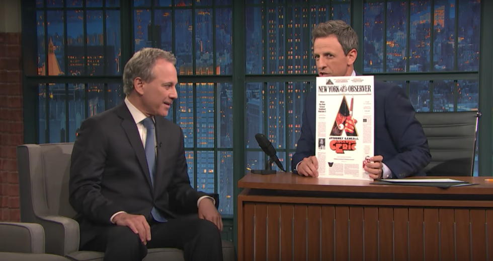 #EndorseThis: Seth Meyers Talks To The New York AG Who Sued Trump University