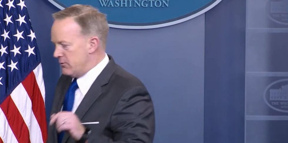 As Lights Go Down On Sean Spicer Show, Here’s The Mess He Leaves Behind