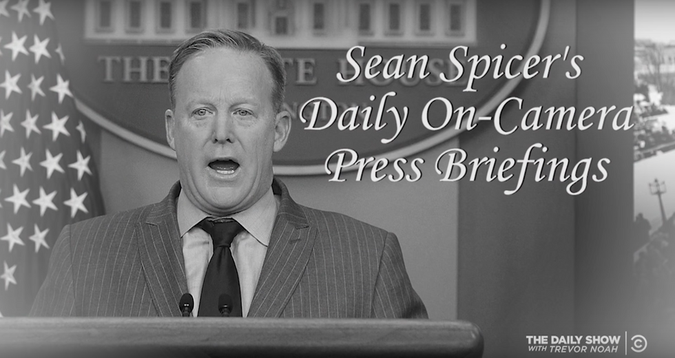 #EndorseThis: ‘Daily Show’ Sends Off Sean Spicer With Greatest Hits Montage