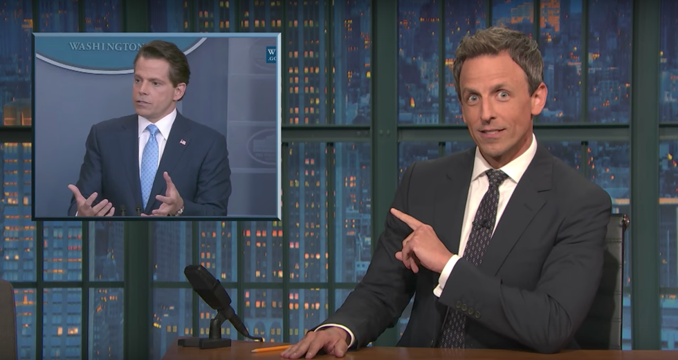 #EndorseThis: Seth Meyers Initiates Anthony “The Mooch” Scaramucci