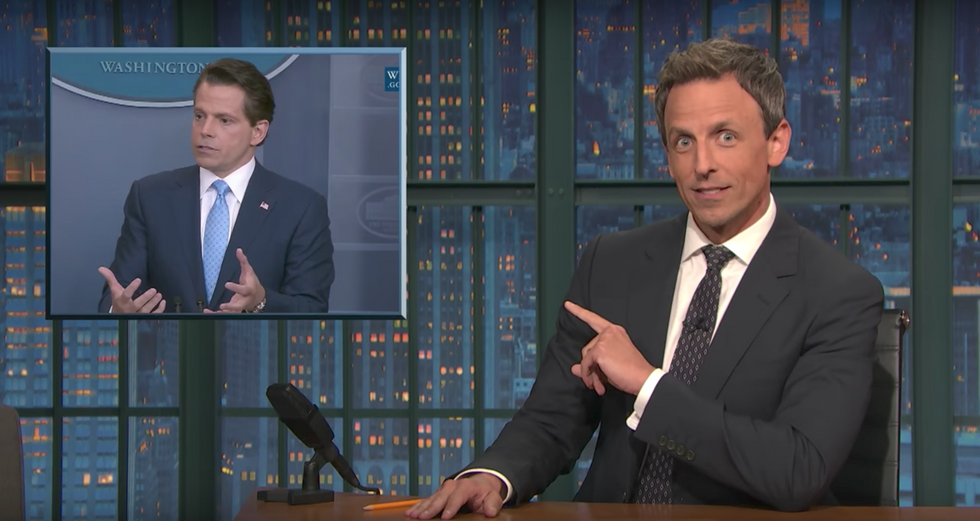 #EndorseThis: Seth Meyers Initiates Anthony “The Mooch” Scaramucci