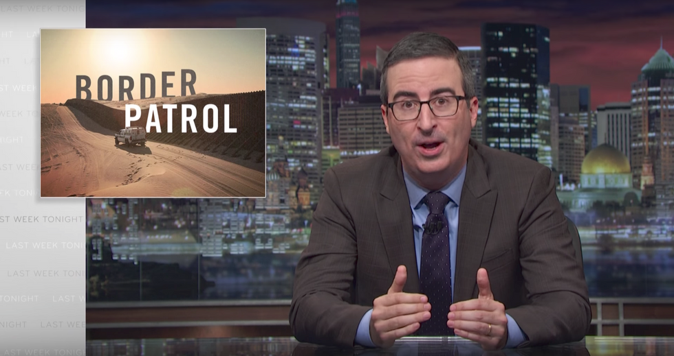 #EndorseThis: John Oliver Pokes Holes In Trump’s Proposed Border Patrol Surge