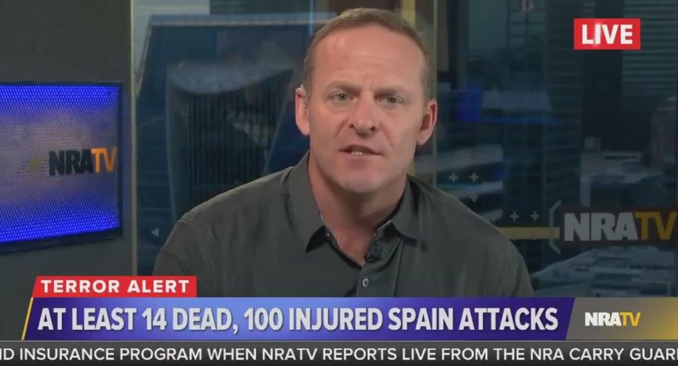 NRA Double Standard On Terror On Display Following Barcelona, Charlottesville