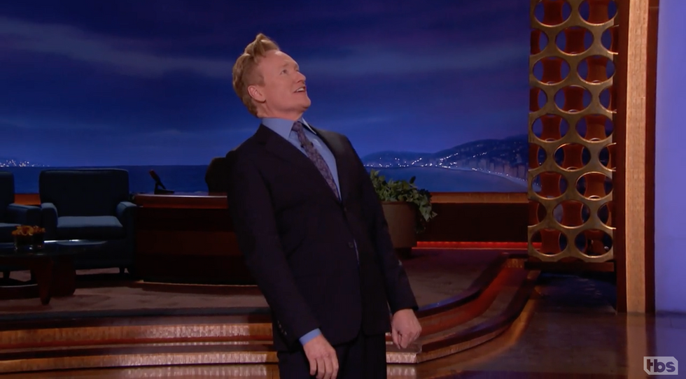 #EndorseThis: Conan Trolls Trump For Staring Into Eclipse