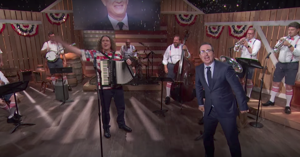 #EndorseThis: Weird Al Helps John Oliver Deescalate Tensions With North Korea