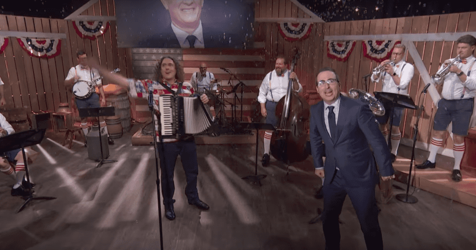 #EndorseThis: Weird Al Helps John Oliver Deescalate Tensions With North Korea