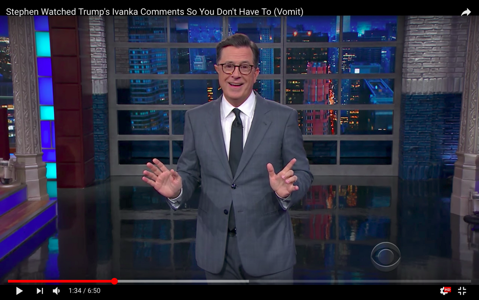 #EndorseThis: Colbert Parses That Bizarre Trump Speech In North Dakota