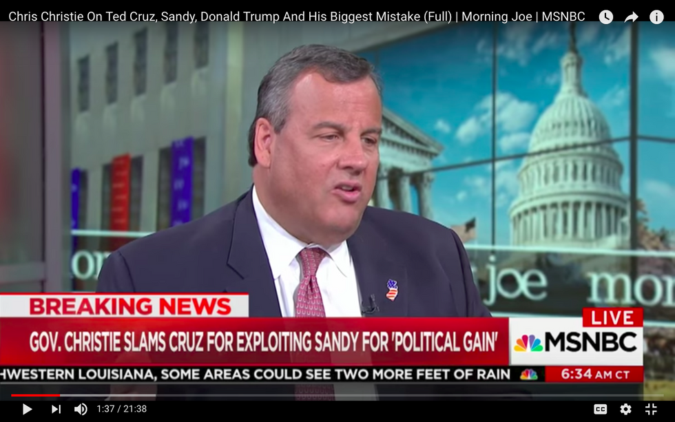 #EndorseThis: Chris Christie Utters The Ugly Truth About Ted Cruz