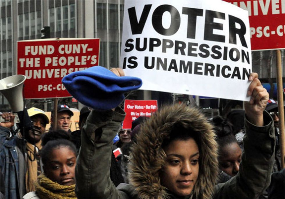 ‘Election Integrity’ Means Voter Suppression