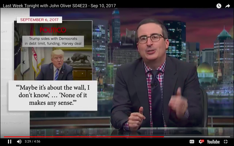 #EndorseThis: John Oliver Returns To Roast “Happy” Trump Over DACA