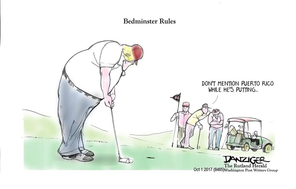 Danziger: Obama Played Golf, Too!