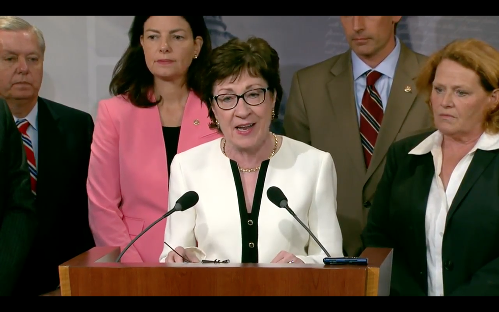 Senator Susan Collins: Difficult To Envision Yes Vote On Cassidy-Graham Bill