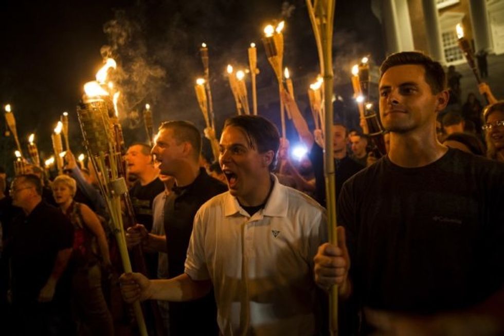 Surprise Torch March And Rally By Richard Spencer And White Nationalists In Charlottesville