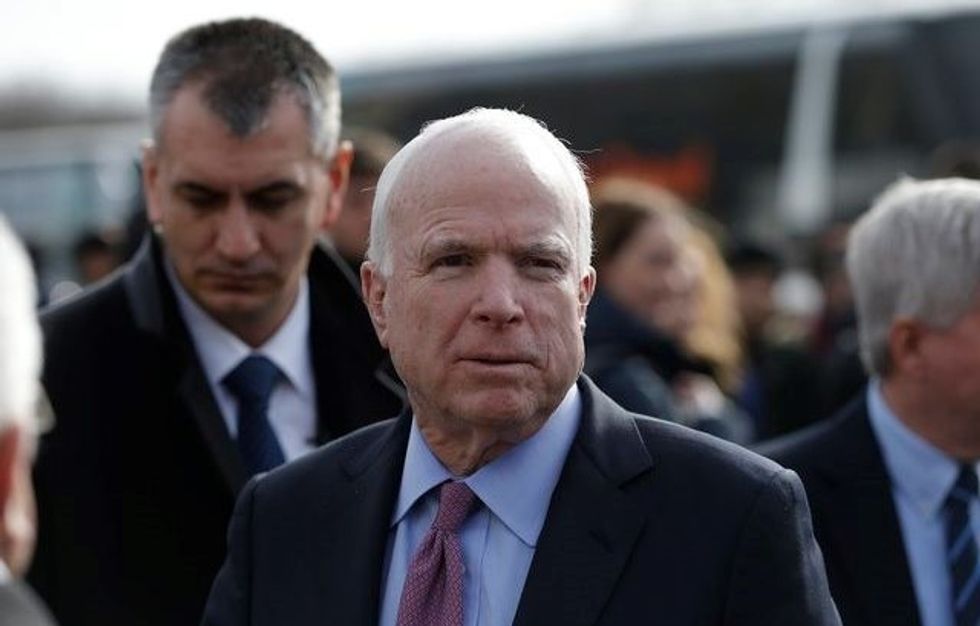 McCain Trolls Draft-Dodging Trump