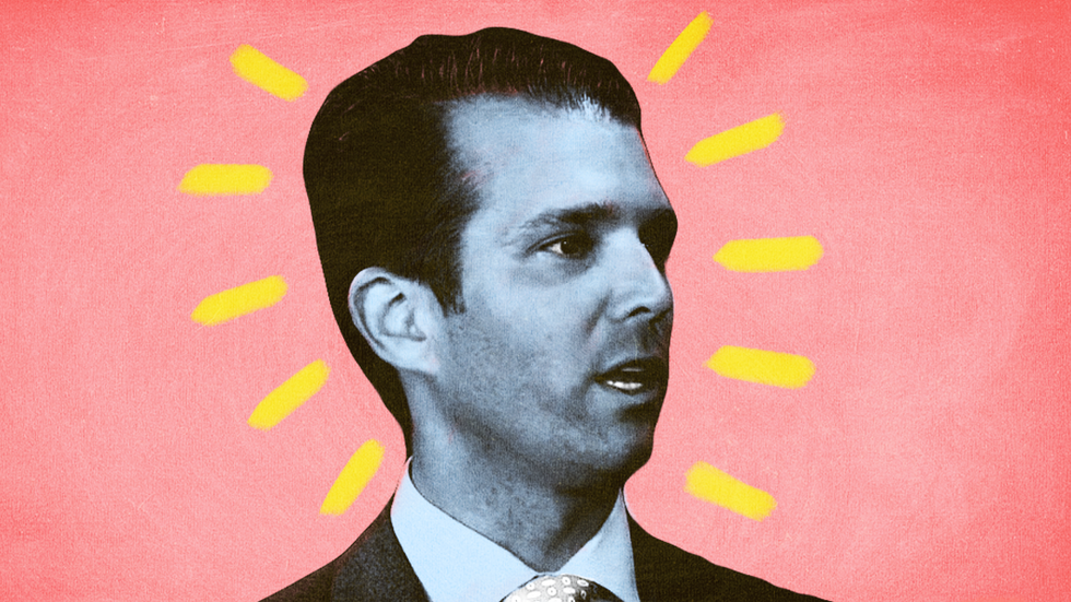 Trump Jr. Tweeting Fake News Trolls