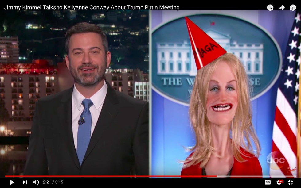 #EndorseThis: Jimmy Kimmel Trolls Trump Over Vietnam Visit
