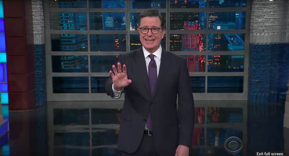 #EndorseThis: Colbert Parses That Funny (And Flakey!) Trump Tweet