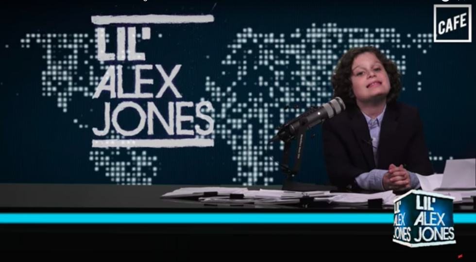 #EndorseThis: Lil Alex Jones Suspects Baths Are A Plot Against Men