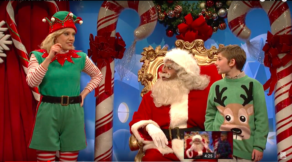 #EndorseThis: On SNL, Santa’s Tricky Moment With Savvy Kids