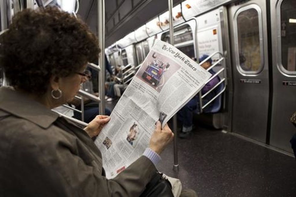 God Rest Ye Merry Subway Riders