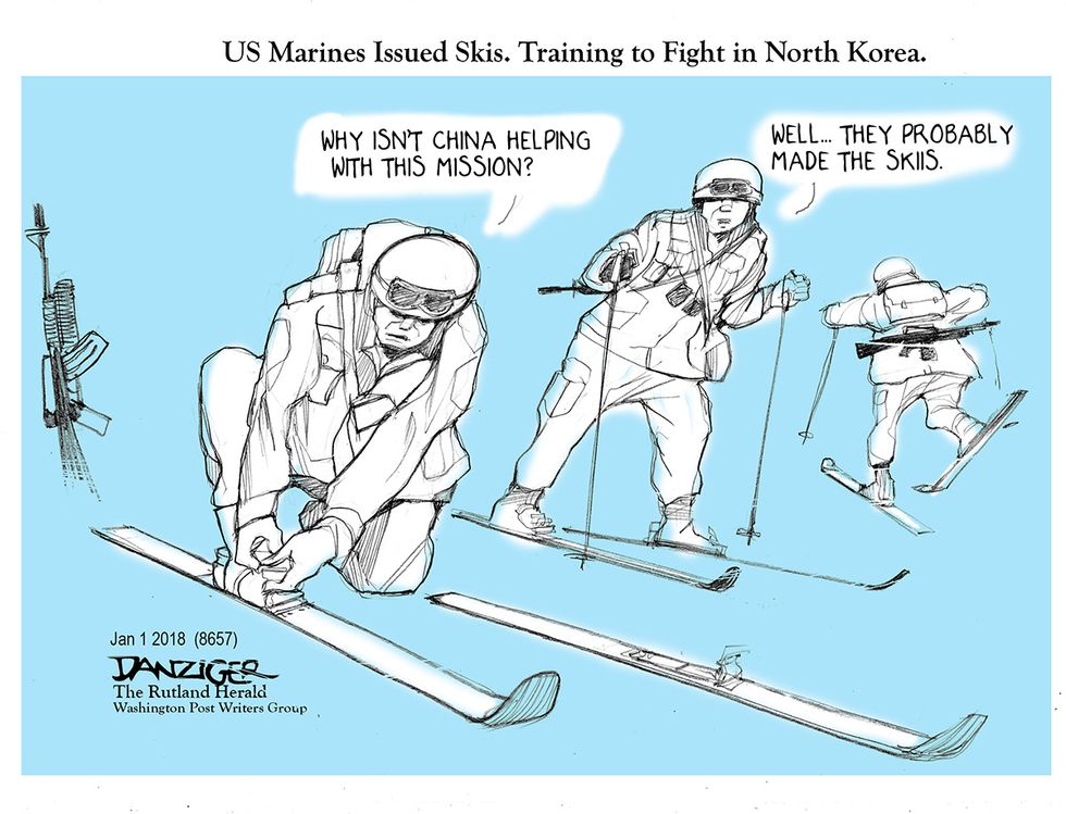 Danziger: Fall Line, 38th Parallel