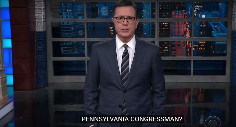 #EndorseThis: Colbert Slays GOP Rep’s Pathetic Excuses For Harassing Aide