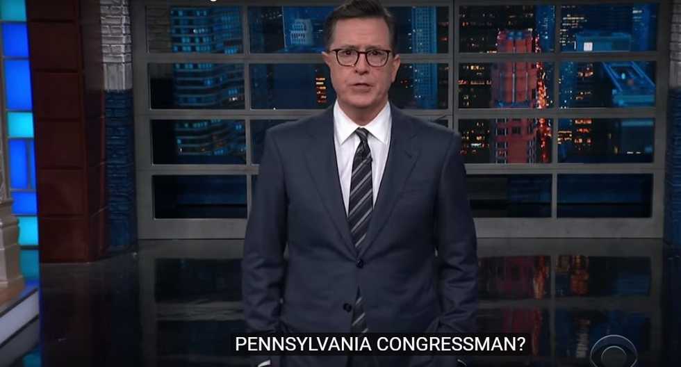 #EndorseThis: Colbert Slays GOP Rep’s Pathetic Excuses For Harassing Aide