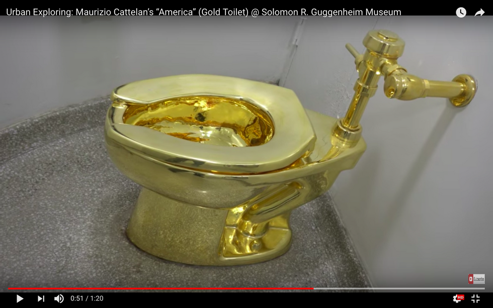 Guggenheim Curator Offered Trumps Gold Toilet Instead Of Van Gogh Painting