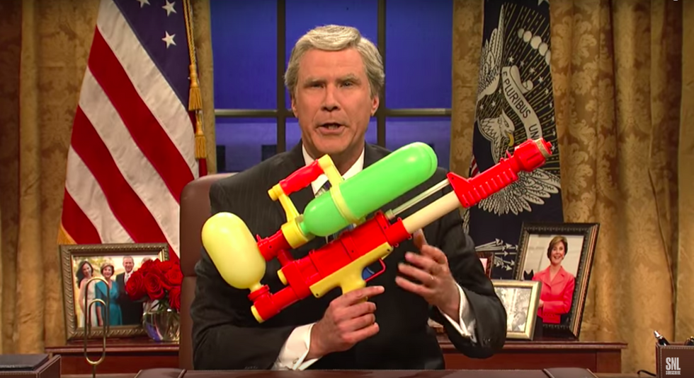 Saturday Night Live: In Cold Open, The Return Of Will Ferrell As Dubya