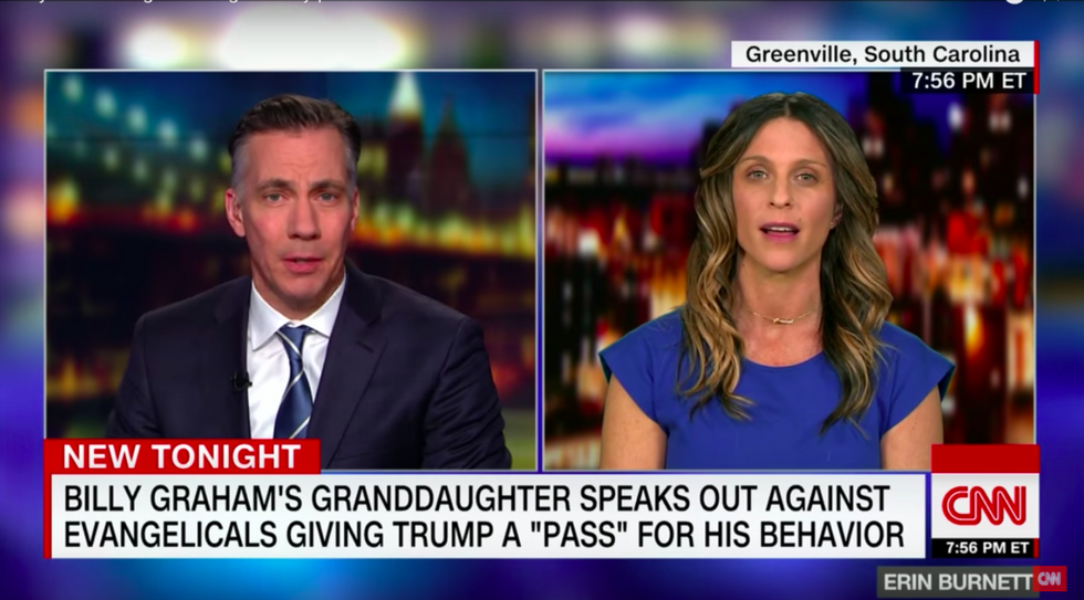 Billy Graham’s Granddaughter Calls Out Right-Wing Evangelicals For Excusing Trump