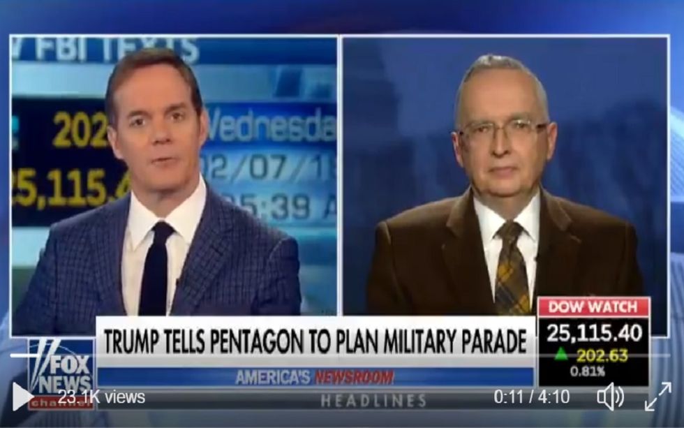 #EndorseThis: U.S. Army Colonel Tricks Fox Host Into Admitting Trump Parade Is Authoritarian