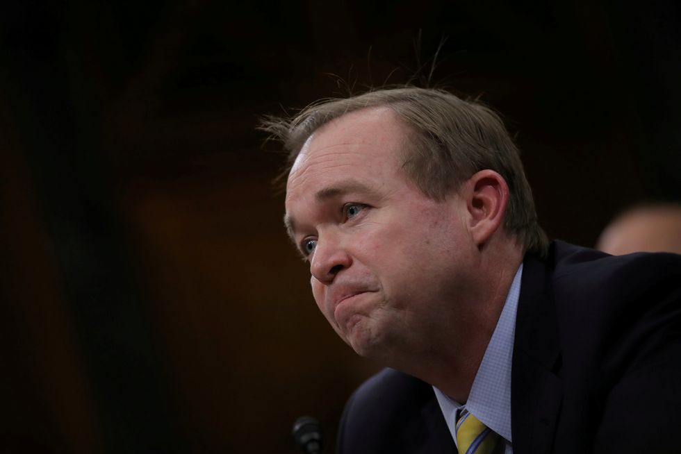 Defending Trump In Abuse Scandal, Mulvaney Lies Repeatedly