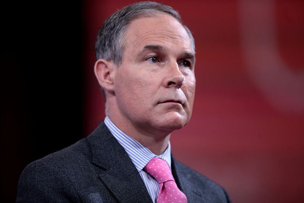Trump’s EPA Chief Billed Taxpayers $90,000 For First-Class Flights