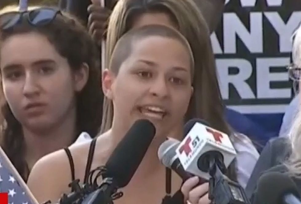 Teen Who Survived Massacre Rips Trump To Pieces In Emotional Takedown