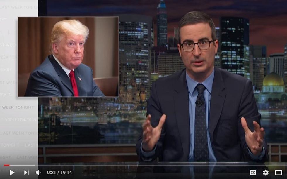 #EndorseThis: John Oliver Returns, Destroys Trump On Behalf Of Planet Earth