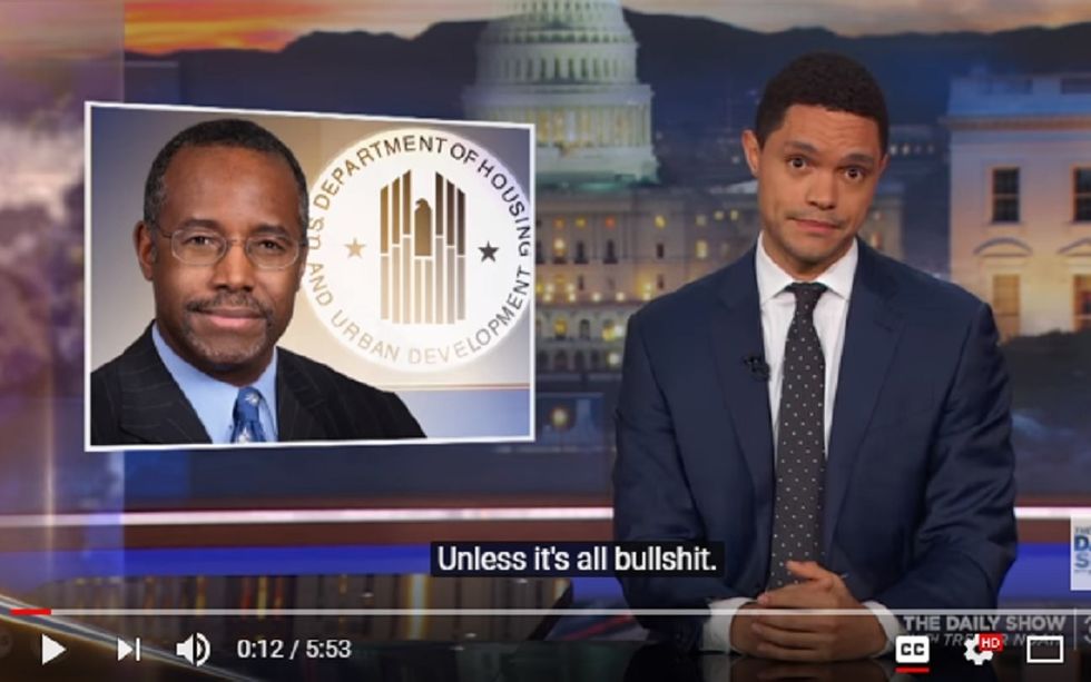 #EndorseThis: Trevor Noah Hits Second Home Run In Three Days, Crushes Embezzler Ben Carson