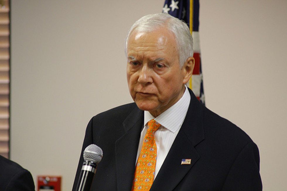 The Disgraceful Twilight Of ‘Dumbass’ Orrin Hatch