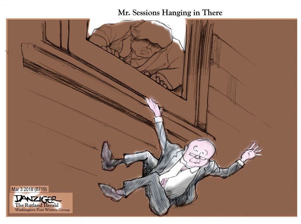 Danziger: Jeff Sessions Becomes The Fall Guy