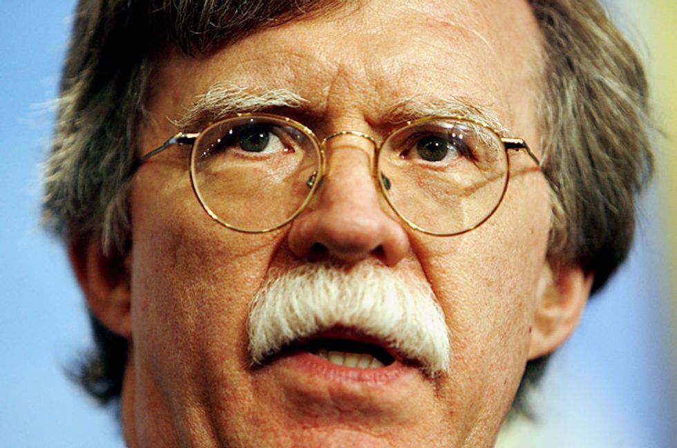 John Bolton, A Chickenhawk Bully Who Reflects Trump Perfectly