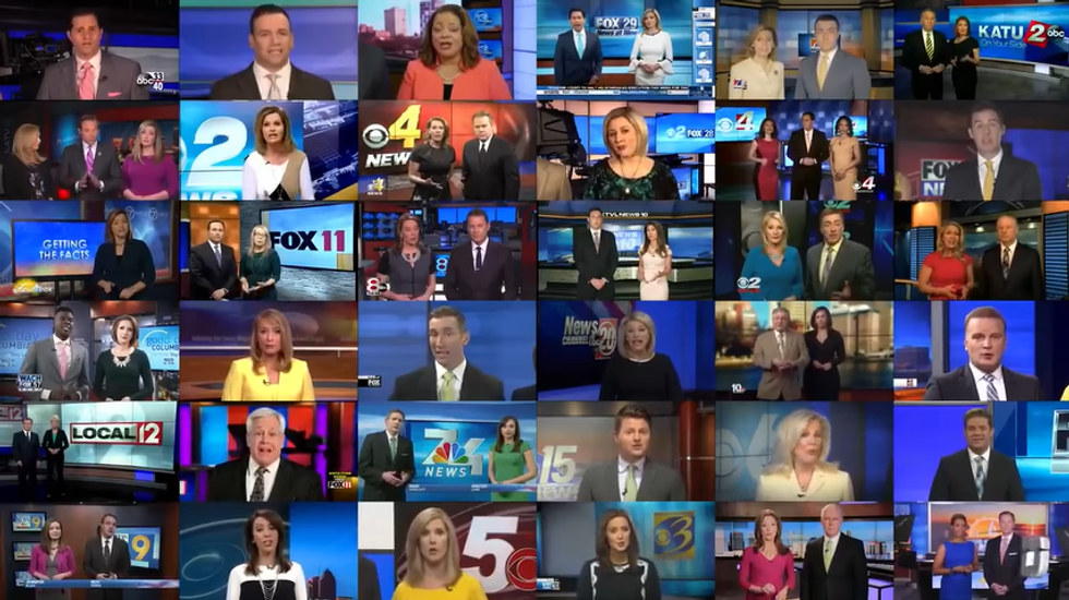 Sinclair Forces Small-Market Anchors To Read Trump Propaganda Message