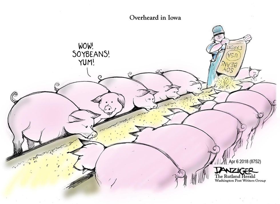 Danziger: Squealing Like A Stuck Farmer