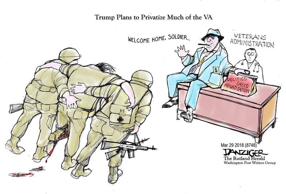 Danziger: The War Profiteers, 2018